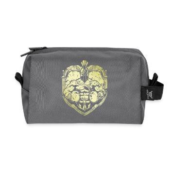 Spartan Boxer - Trousse de toilette en tissu recyclé - anthracite - Devant
