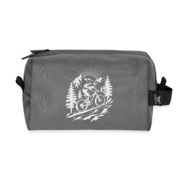 MTB Mountainbike - Recycelte Kulturtasche - Anthrazit - Vorne