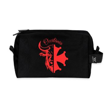 OCCITÀNIA TAUREAU - Trousse de toilette en tissu recyclé - noir - Devant