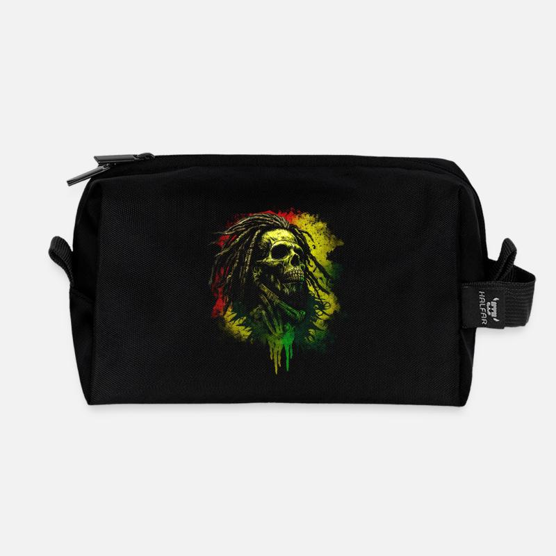 Gamer Are Never Alone - Recycelte Kulturtasche - Schwarz