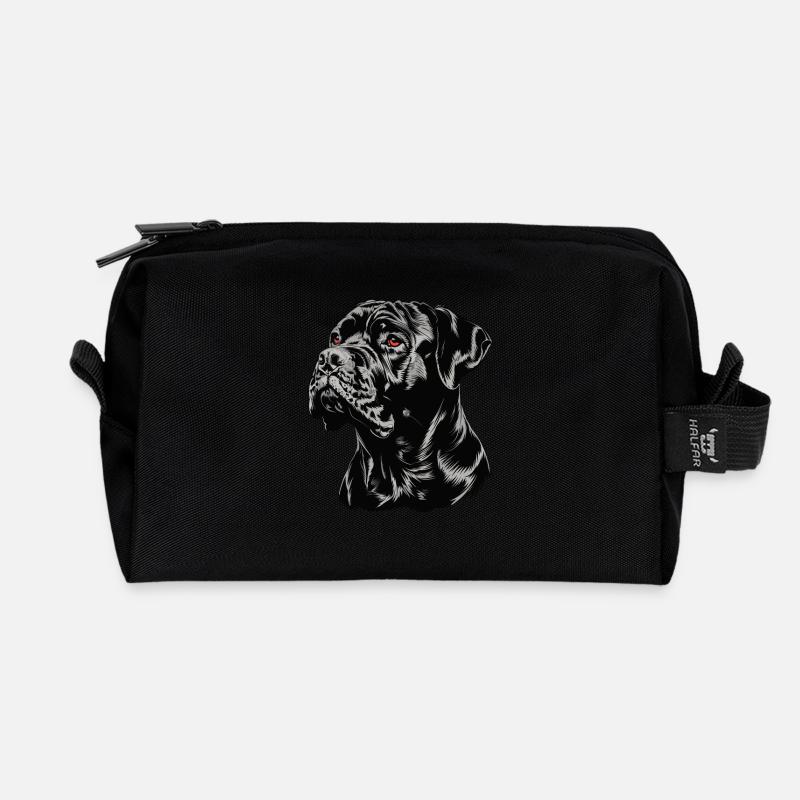 Cane Corso für einen Cane Corso Besitzer - Recycelte Kulturtasche - Schwarz