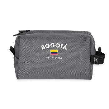 Bogotá Colombia Kolumbien Kolumbianische Flagge - Recycelte Kulturtasche - Anthrazit - Vorne