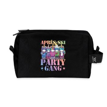 Après-ski Party Gang Licorne - Trousse de toilette en tissu recyclé - noir - Devant