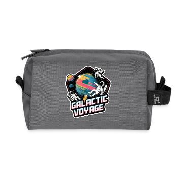 VOYAGE GALACTIQUE - Trousse de toilette en tissu recyclé - anthracite - Devant