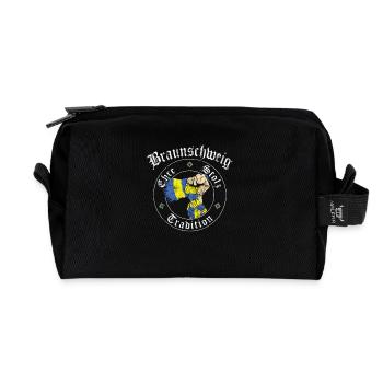 Braunschweig Ehre Stolz Tradition No II - Recycelte Kulturtasche - Schwarz - Vorne