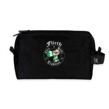 Fürth Ehre Stolz Tradition No II - Recycelte Kulturtasche - Schwarz - Vorne