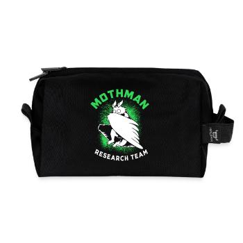 Papillon de nuit - Trousse de toilette en tissu recyclé - noir - Devant