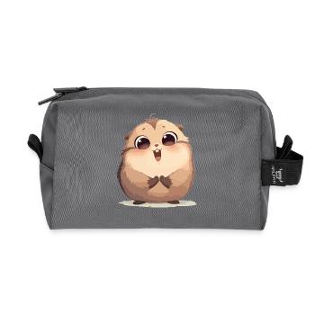 Marmots Groundhog - Recycled Toiletry Zip Bag - anthracite - Front