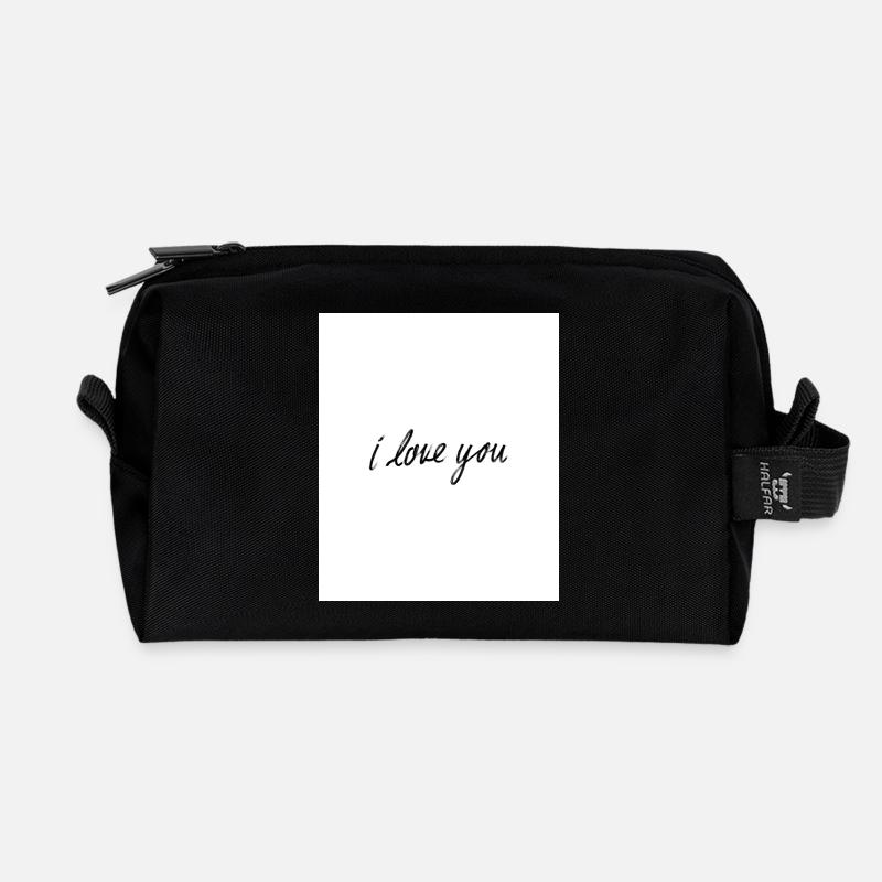 Canva5 - Recycelte Kulturtasche - Schwarz