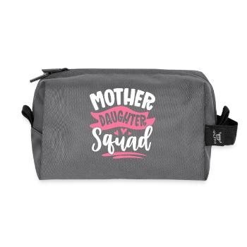 Mother Daughter Squad Team - Recycelte Kulturtasche - Anthrazit - Vorne