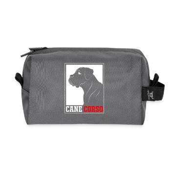 Cane Corso - Recycelte Kulturtasche - Anthrazit - Vorne