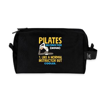 Entraîneur de Pilates Nomen Cool And Loose - Trousse de toilette en tissu recyclé - noir - Devant