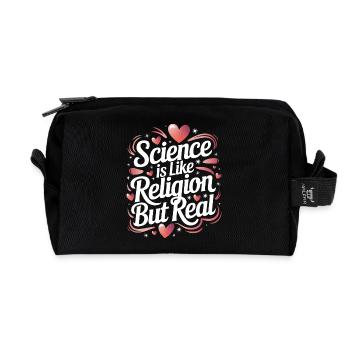 Atheismus Atheist Anti-Religion Agnostiker - Recycelte Kulturtasche - Schwarz - Vorne