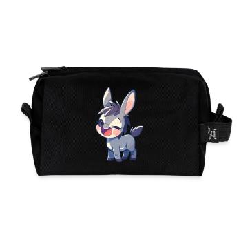 Mules Mule - Recycled Toiletry Zip Bag - black - Front