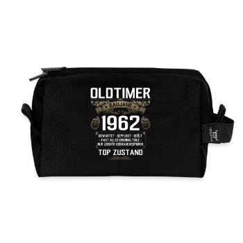 77. Geburtstag Oldtimer 1948 Jahrgang 48 - Recycelte Kulturtasche - Schwarz - Vorne