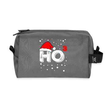 Ho hoch 3 haha Zeichenfläche 1 - Recycelte Kulturtasche - Anthrazit - Vorne