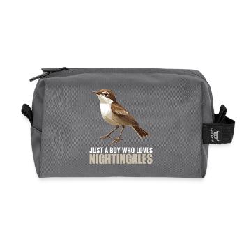 Rossignols Rossignol - Trousse de toilette en tissu recyclé - anthracite - Devant
