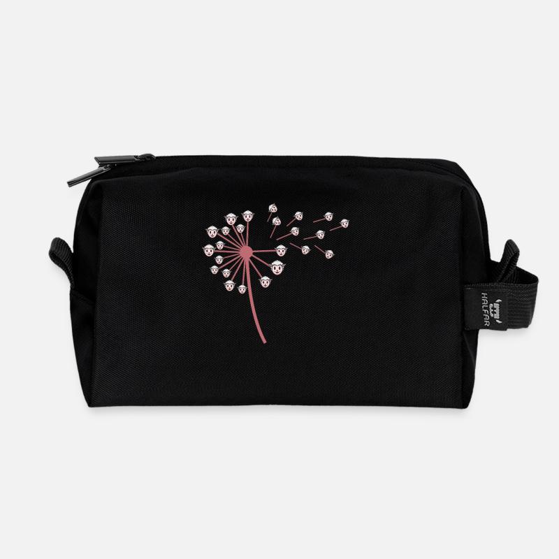 Schäfer Schaf - Recycelte Kulturtasche - Schwarz