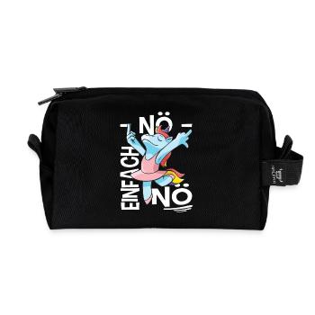 Nö Einfach Nö Lustig Spruch Ironie Arbeit Sprüche - Recycelte Kulturtasche - Schwarz - Vorne