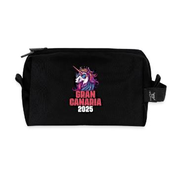 Gran Canaria 2025 Licorne - Trousse de toilette en tissu recyclé - noir - Devant
