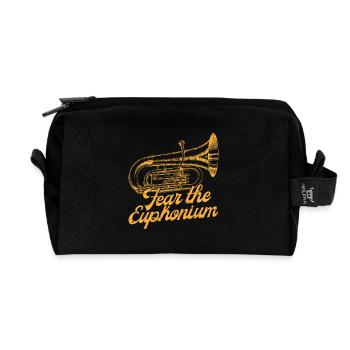 Euphonium Fear The Euphonium Baritone Marching - Recycelte Kulturtasche - Schwarz - Vorne