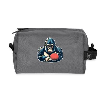 Ping-pong - Trousse de toilette en tissu recyclé - anthracite - Devant