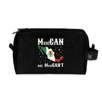 Latino Amérique centrale Mexique Mexicain - Trousse de toilette en tissu recyclé - noir - Devant