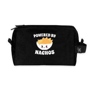 Mexico Tacos Mexican Tacos - Recycled Toiletry Zip Bag - black - Front