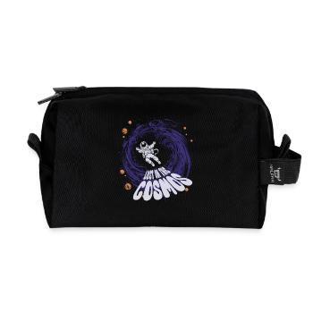 Lost in the Cosmos - Astronaut - Weltall - Recycelte Kulturtasche - Schwarz - Vorne