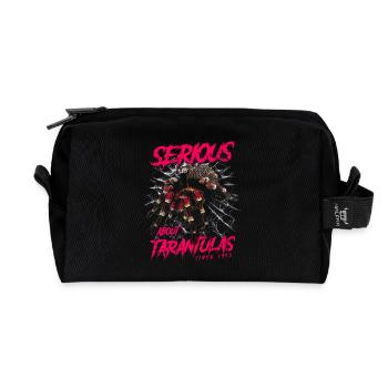 Serious About Tarantulas Pet Spider Born In 1993 - Recycled Toiletry Zip Bag - black - Front