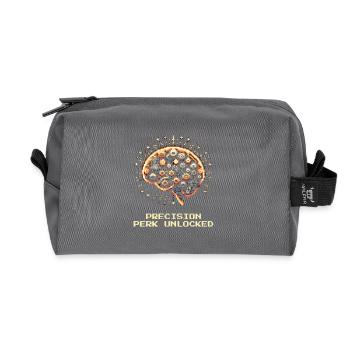 Precision Perk Unlocks Precision Mechanics Skill Point - Recycled Toiletry Zip Bag - anthracite - Front