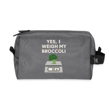 Prepared Squad Speiseplaner Food Organization - Recycelte Kulturtasche - Anthrazit - Vorne
