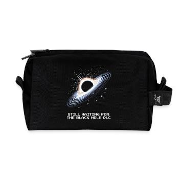 Warte auf Schwarzes Loch DLC | Astronomie - Recycelte Kulturtasche - Schwarz - Vorne