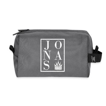 Jonas - Recycelte Kulturtasche - Anthrazit - Vorne