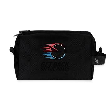 ROUES DE VÉLO - Trousse de toilette en tissu recyclé - noir - Devant