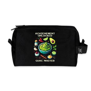 Guac Master Unlocked | Avocado Skill Achievement - Recycelte Kulturtasche - Schwarz - Vorne