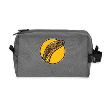 King Cobras King Cobra - Recycled Toiletry Zip Bag - anthracite - Front