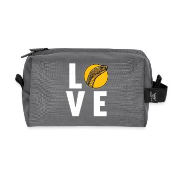 King Cobras King Cobra - Recycled Toiletry Zip Bag - anthracite - Front