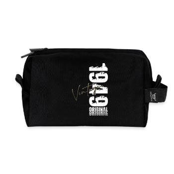 76. Geburtstag Original Jahrgang 1949 - Recycelte Kulturtasche - Schwarz - Vorne