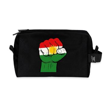 faust kurdistan - Recycelte Kulturtasche - Schwarz - Vorne