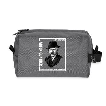 Anton Guenther - Recycelte Kulturtasche - Anthrazit - Vorne