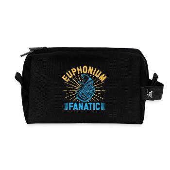 Euphonium Fanatic Baritone Marching Band - Recycelte Kulturtasche - Schwarz - Vorne