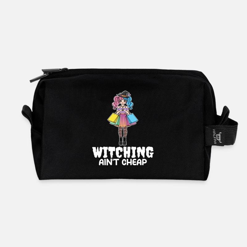 HEXEREI IST NICHT BILLIG - HEXEREI HALLOWEEN - Recycelte Kulturtasche - Schwarz