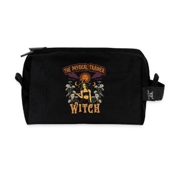 Fitness Trainers Personal Trainers - Recycled Toiletry Zip Bag - black - Front