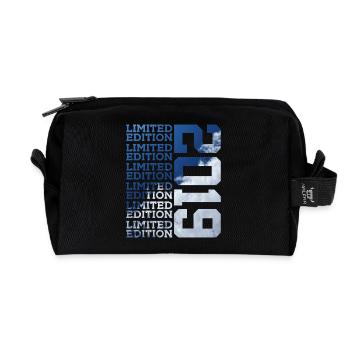 7 YEARS LIMITED EDITION 2019 7TH BIRTHDAY - Recycled Toiletry Zip Bag - black - Front