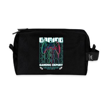 Gaming Expert Controller - Recycelte Kulturtasche - Schwarz - Vorne