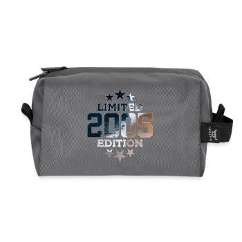 LIMITED EDITION 2005 21ST BIRTHDAY - Recycled Toiletry Zip Bag - anthracite - Front