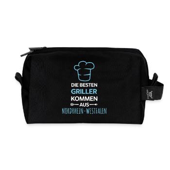 Les meilleurs barbecues viennent de NRW Design - Trousse de toilette en tissu recyclé - noir - Devant
