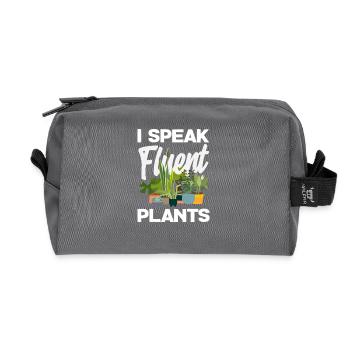 Garten- Und Pflanzenliebhaber Geschenke - Recycelte Kulturtasche - Anthrazit - Vorne