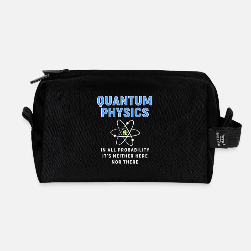 Quantensprung Quanten Physik Quantenphysik - Recycelte Kulturtasche - Schwarz